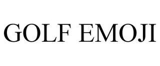 GOLF EMOJI