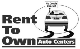 RENT TO OWN AUTO CENTERS NO CREDIT CHECKS! RTO