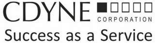 CDYNE CORPORATION SUCCESS AS A SERVICE