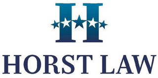 H HORST LAW