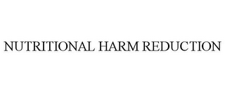 NUTRITIONAL HARM REDUCTION