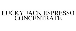 LUCKY JACK ESPRESSO CONCENTRATE