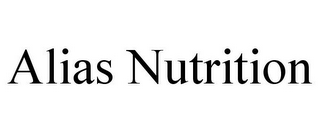 ALIAS NUTRITION