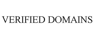 VERIFIED DOMAINS