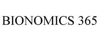 BIONOMICS 365