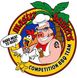 MASTER BASTERS HARD MEAT TO BEAT! COMPETITION BBQ TEAM Q