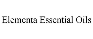 ELEMENTA ESSENTIAL OILS