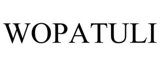 WOPATULI
