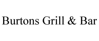 BURTONS GRILL & BAR