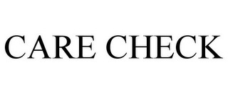 CARE CHECK