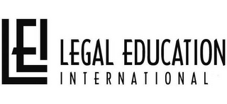 LEI LEGAL EDUCATION INTERNATIONAL