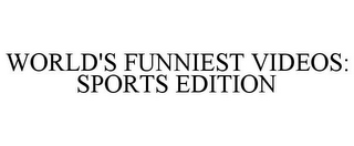 WORLD'S FUNNIEST VIDEOS: SPORTS EDITION