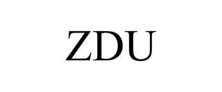 ZDU