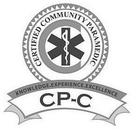 CERTIFIED COMMUNITY PARAMEDIC KNOWLEDGE.EXPERIENCE.EXCELLENCE CP-C