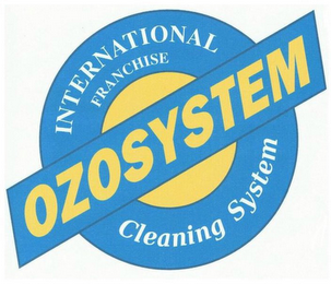 OZOSYSTEM INTERNATIONAL FRANCHISE CLEANING SYSTEM