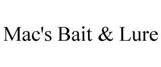 MAC'S BAIT & LURE