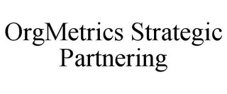 ORGMETRICS STRATEGIC PARTNERING