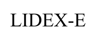 LIDEX-E