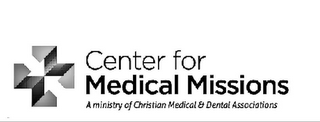 MM CENTER FOR MEDICAL MISSIONS A MINISTRY OF CHRISTIAN MEDICAL & DENTAL ASSOCIATIONS