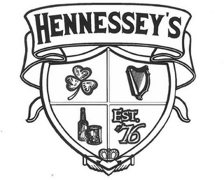 HENNESSEY'S EST. 76