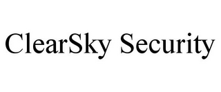 CLEARSKY SECURITY