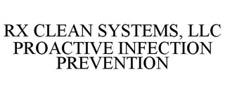 RX CLEAN SYSTEMS, LLC PROACTIVE INFECTION PREVENTION