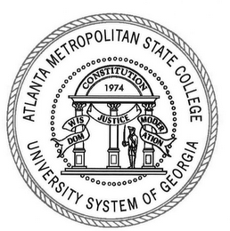 ATLANTA METROPOLITAN STATE COLLEGE UNIVERSITY SYSTEM OF GEORGIA CONSTITUTION JUSTICE WISDOM MODERATION 1974