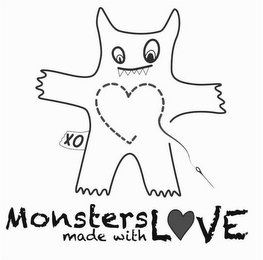 XO MONSTERS MADE WITH LOVE