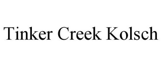 TINKER CREEK KOLSCH