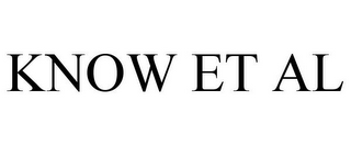 KNOW ET AL
