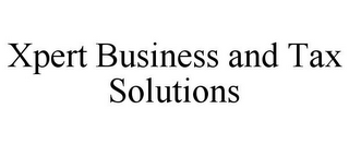 XPERT BUSINESS AND TAX SOLUTIONS