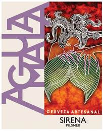 AGUAMALA SIRENA CERVEZA ARTESANAL PILSNER