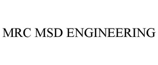 MRC MSD ENGINEERING