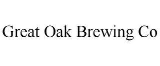 GREAT OAK BREWING CO