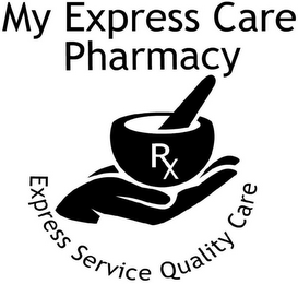 MY EXPRESS CARE PHARMACY EXPRESS SERVICE QUALITY CARE RX