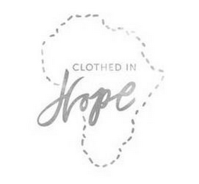 CLOTHED IN HOPE