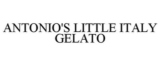 ANTONIO'S LITTLE ITALY GELATO