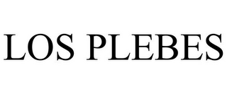 LOS PLEBES