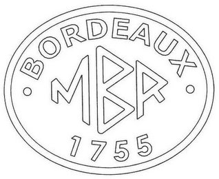 · BORDEAUX · MBR 1755