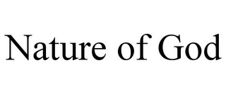 NATURE OF GOD