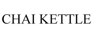 CHAI KETTLE