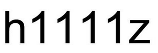 H1111Z