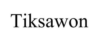 TIKSAWON