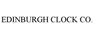 EDINBURGH CLOCK CO.