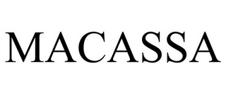 MACASSA