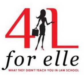 4 L FOR ELLE WHAT THEY DIDN'T TEACH YOU IN LAW SCHOOL