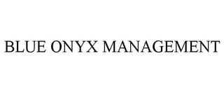 BLUE ONYX MANAGEMENT