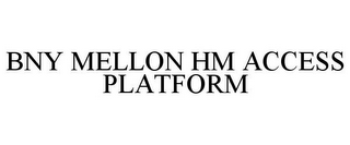 BNY MELLON HM ACCESS PLATFORM