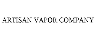 ARTISAN VAPOR COMPANY