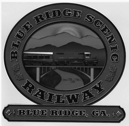 BLUE RIDGE SCENIC RAILWAY BLUE RIDGE, GA.